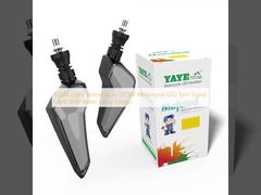 6500k আলোর তাপমাত্রা DC12V মোটরসাইকেল LED টার্ন সিগন্যাল লাইট ওয়াটার ল্যাম্প ডিজাইন সহ