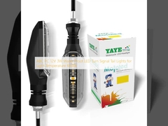 এবিসি পিসি 12V 3W ওয়াটারপ্রুফ এলইডি টার্ন সিগন্যাল হালকা তাপমাত্রার জন্য টেইল লাইট 6500k