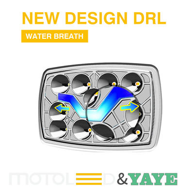 YAYE CD70 CG125 70cc 12V LED Headlight with DRL and Turn Indicator