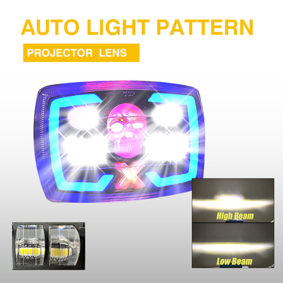 CD70 CG125 LED Headlight 18LED High Power with Projector Lens