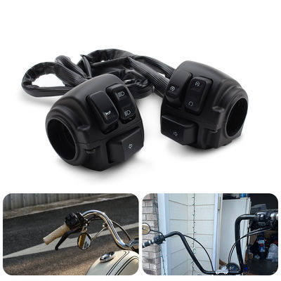 Universal Motorcycle Spare Parts Horn Headlight Start 25mm Handle Switch for XL883 XL1200  Dyna Softail FL V-Rod