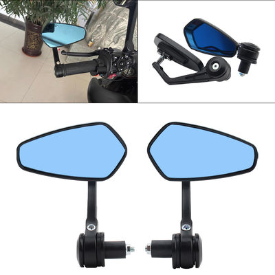 Diamond Shaped Handle Mirror Suitable for 22mm Handle Width Motorcycle Rearview Mirror Motorcycle Universal Accessories