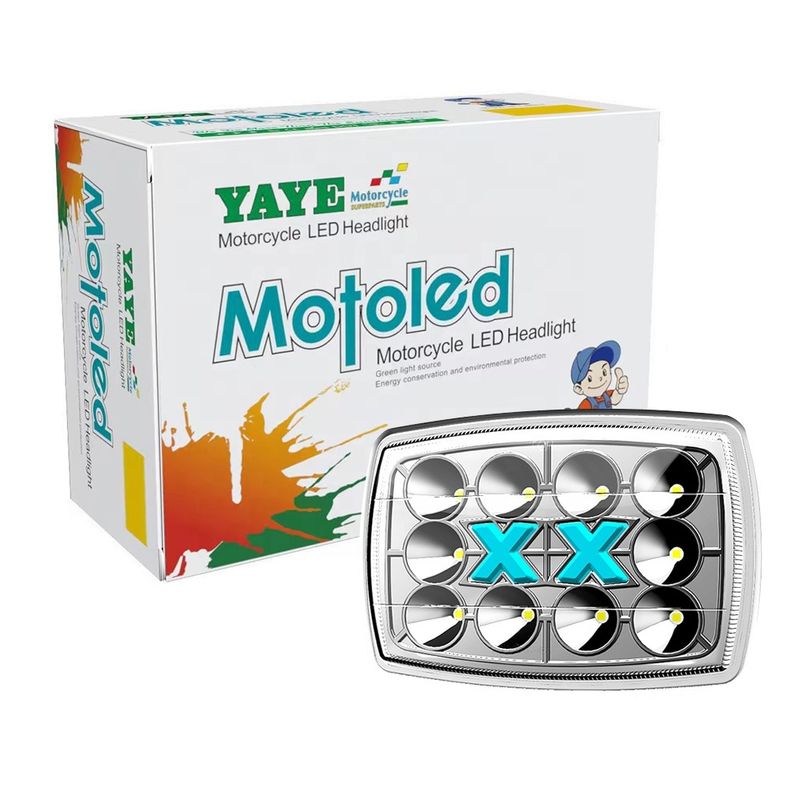 YAYE CD70 12V Motorcycle LED Headlight with DRL High Low Beam