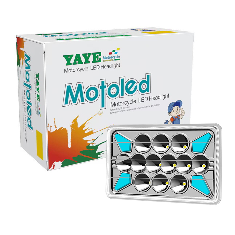 CG125 DC12V LED Motorcycle Headlight with DRL and Turn Signal