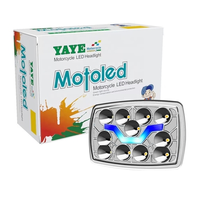 YAYE CD70 CG125 DRL এবং বাঁক নির্দেশক সহ 70cc 12V LED হেডলাইট